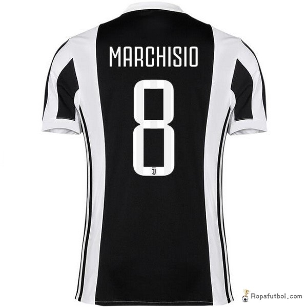 Camiseta Juventus Replica Primera Ropa MarchIsco 2017/18 Negro